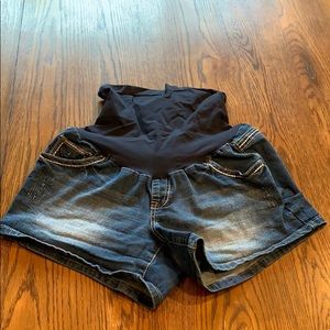 Indigo Blue Maternity shorts